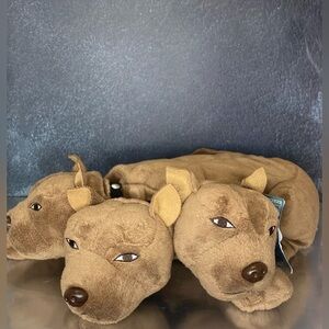 NWT UniversalStudios WizardingWorld HarryPotter Fluffy 3 Headed Dog Plush Puppet